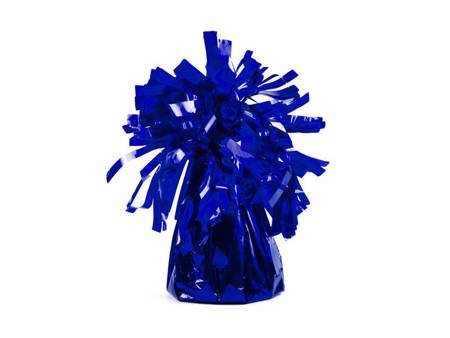 Ciężarek do balonów - foliowy - niebieski